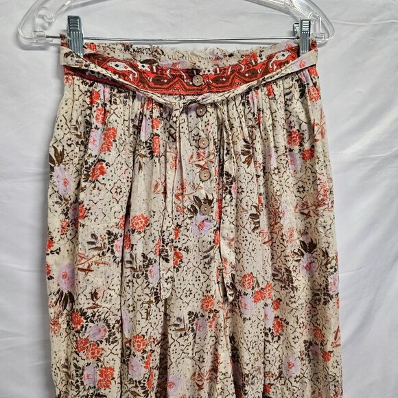 Free People Intimately Picnic Partay Pants Women Oversize XS Beige - Picture 5 of 14